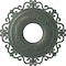 Ekena Millwork Orrington Ceiling Medallion (Canopies up to 6 1/4"), 22"OD x 6 1/4"ID x 1 3/4"P, Cloud Burst Crackle CM22ORCBC - alternate 1